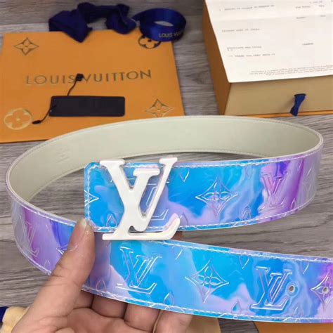 louis vuitton reflective belt